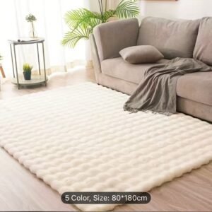 150×220cm Rabbit Hair Carpet