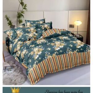 Bedsheet w/4 Pillow Cases 7